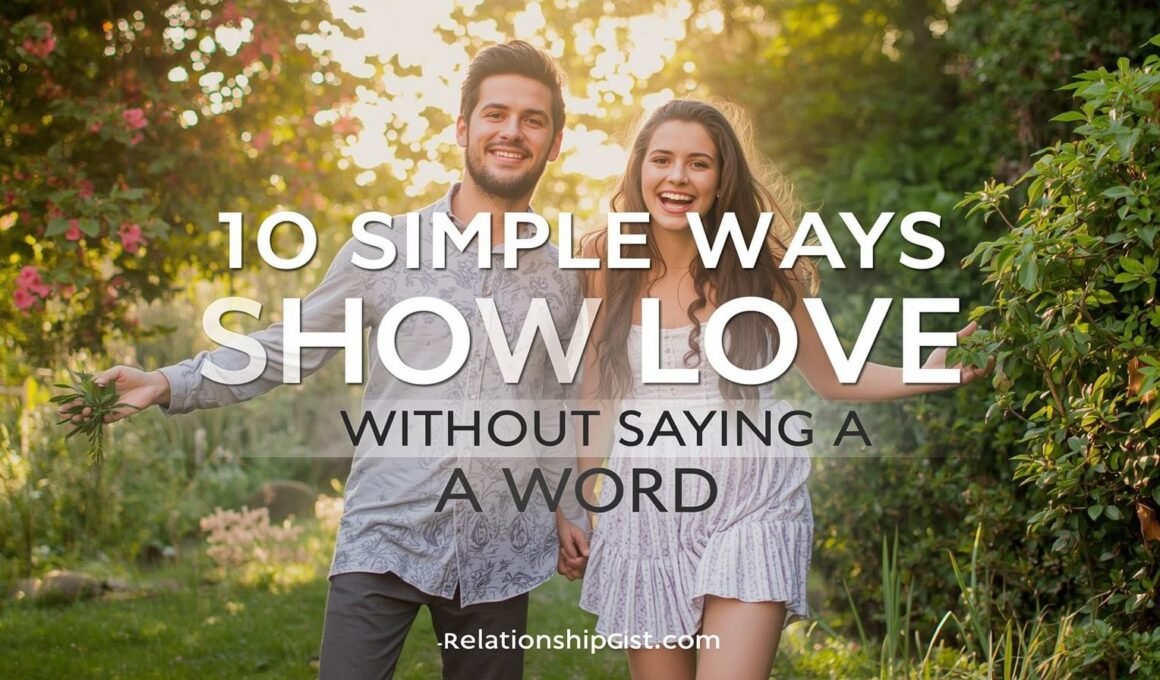 10 Simple Way To Show Love Without Saying A Word