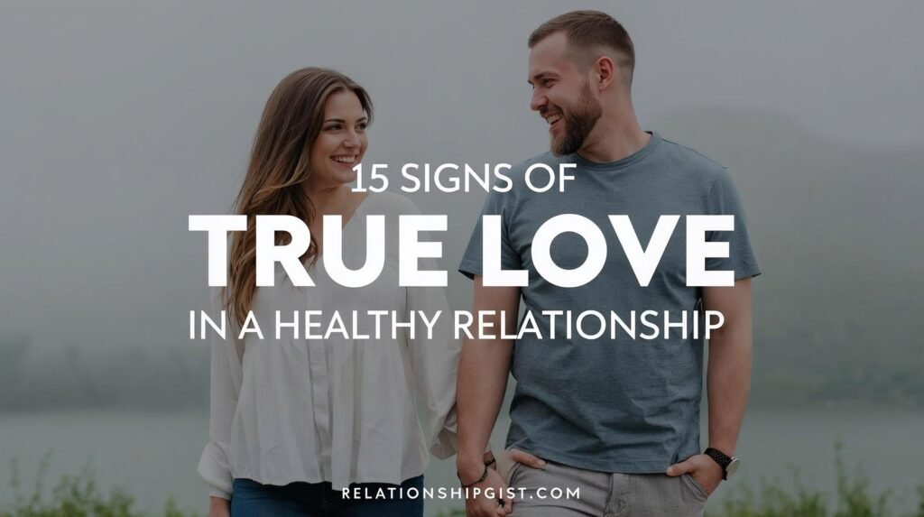 15 Signs of True Love in a Healthy Relationship
